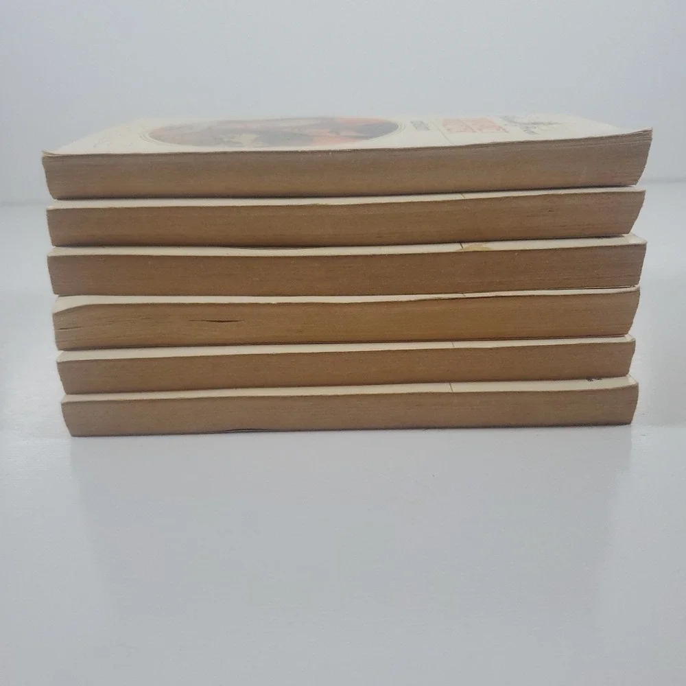 Harlequin Romances Vintage Books 1980s. Various Authors. Lot Of 6